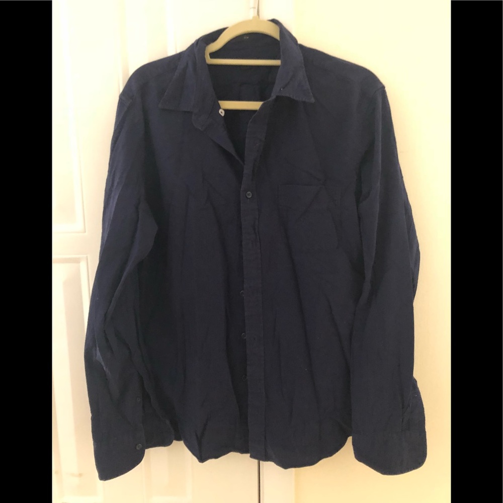 Navy Jcrew Button Down